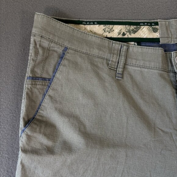 M.E.N.S Heinecke Klaproth Pants Mens 40 Green Modern Fit Outdoor Preppy Classic - Picture 3 of 16